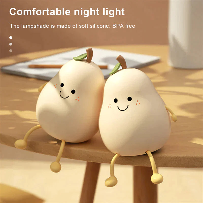 50% KORTING | AurroPear™ - Oplaadbare en dimbare lamp met 7 verschillende kleuren!