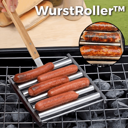 50% KORTING | WurstRoller™ - Roestvrij stalen grill worstenroller [Laatste dag korting]