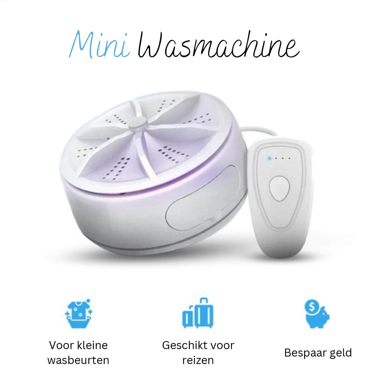 Mini Washer™ | 3-in-1 handige draagbare Mini Washer!