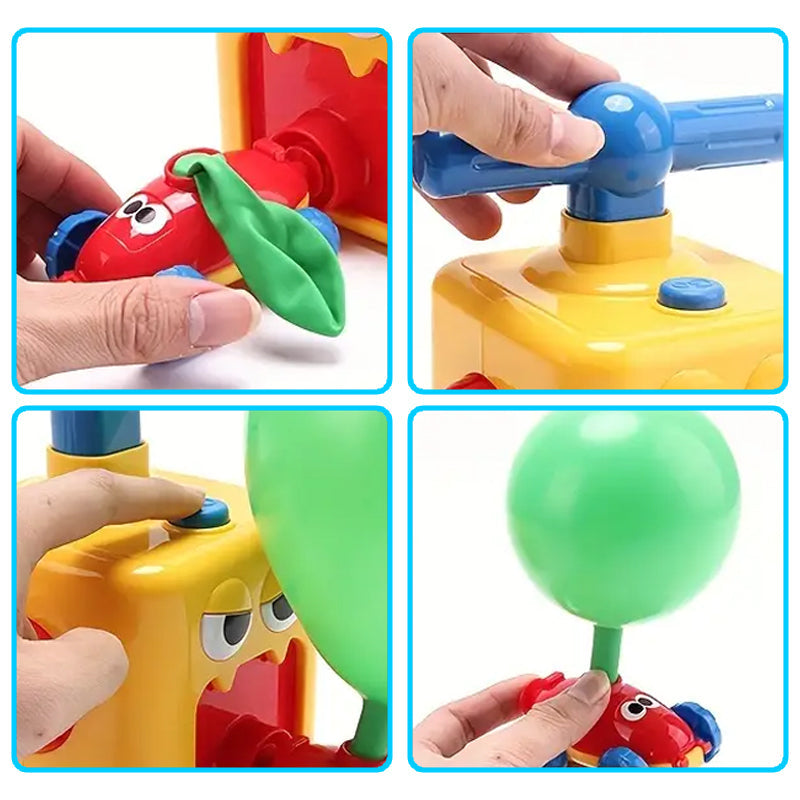 50% Korting | Montessori™ - BallonAuto waar het leren begint met spelen!