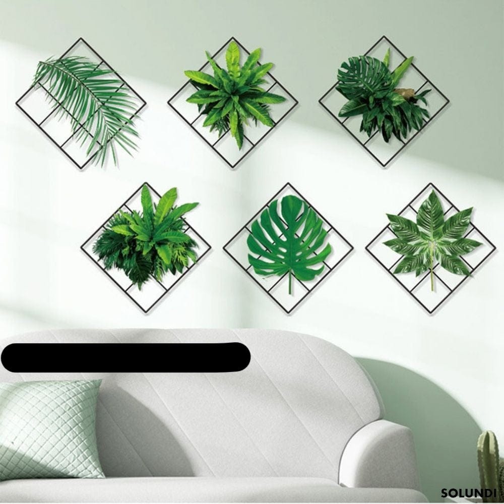 GreenScape™ | 3D groene planten muursticker