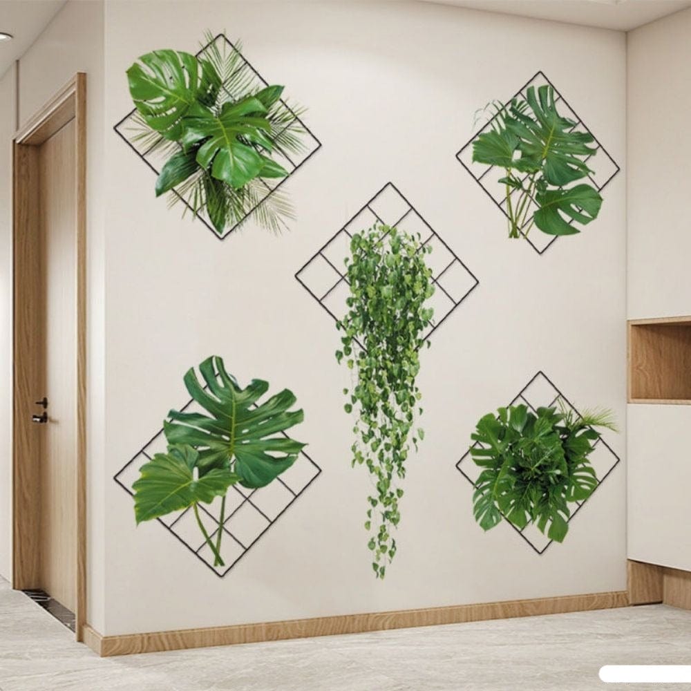 GreenScape™ | 3D groene planten muursticker