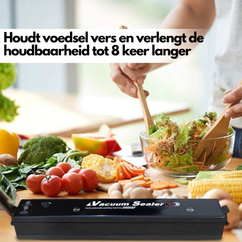 50% KORTING | VacuumSealer™️ - Houd je eten lang vers! [Laatste dag korting]