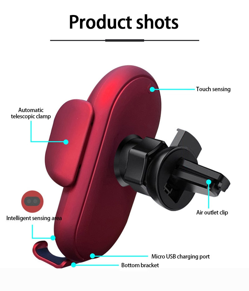 50% KORTING | MyCarCharger™ - Draadloze telefoon oplader voor auto