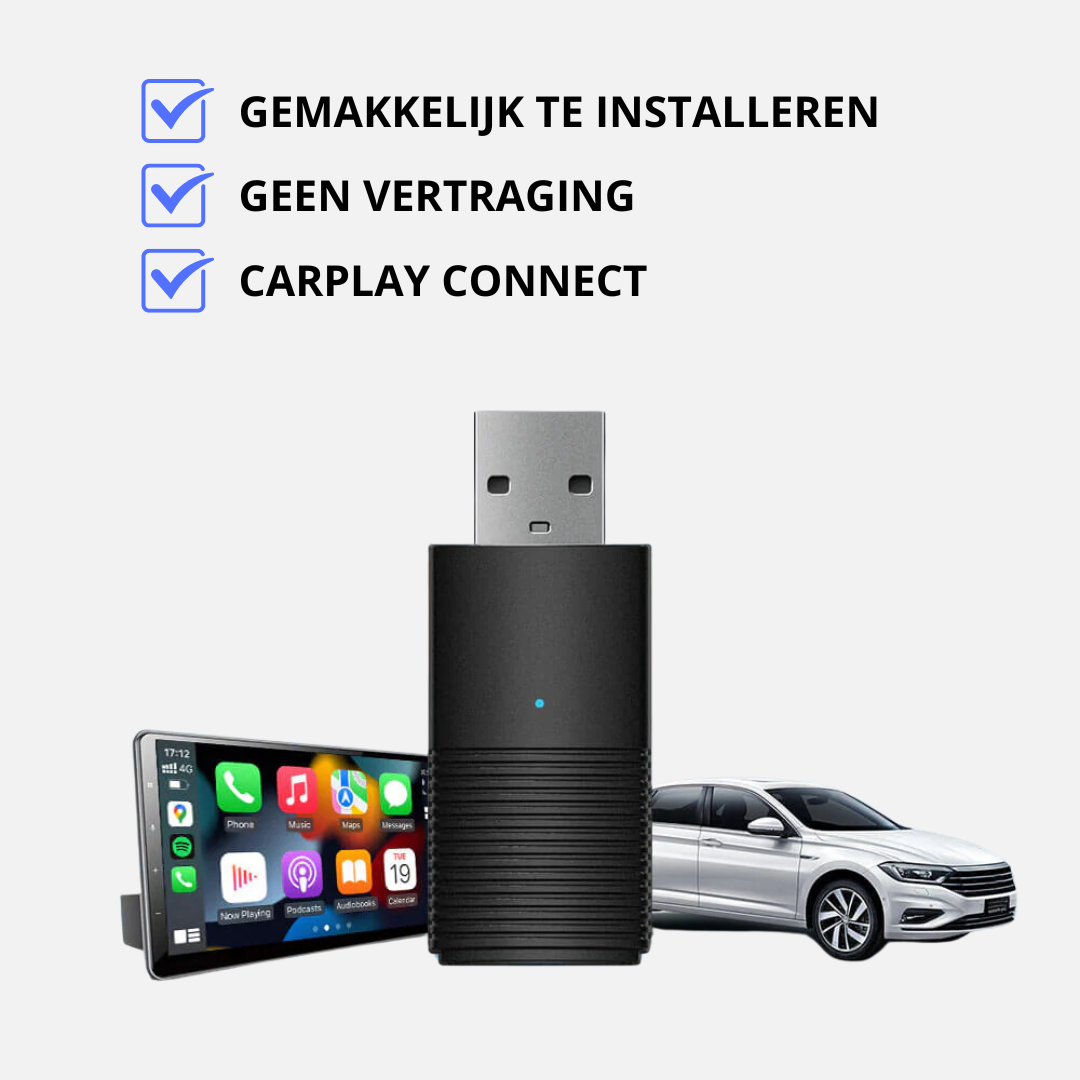 Carbud™ draadloze adapter voor elke auto!