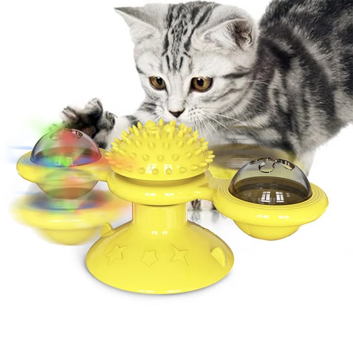 50% KORTING | Spinningbal™ - Interactief Spinnenwiel Kattenspeeltje