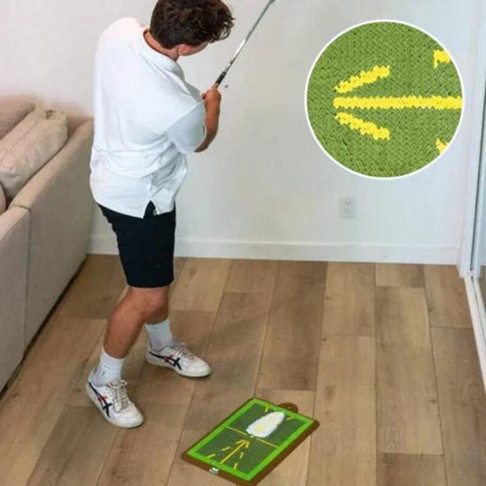 50% Korting | SwingPro™ - Alles-in-één golftrainingsmat voor een verbeterde swingconsistentie