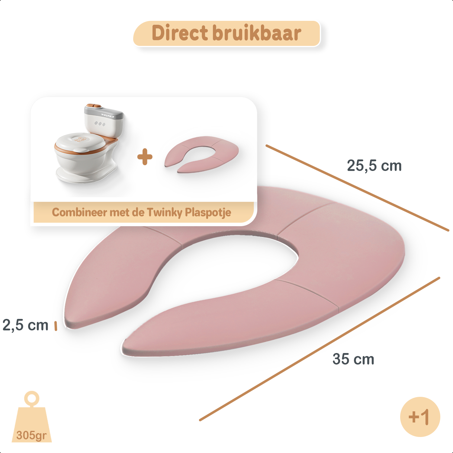 50% KORTING | Twinky™ - Baby WC Verkleiner & Toilettrainer