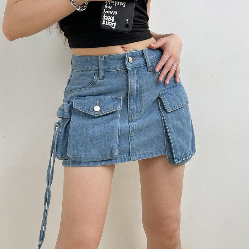 Margo™ | Denim Minirok