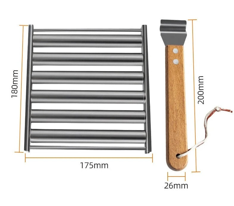 50% KORTING | WurstRoller™ - Roestvrij stalen grill worstenroller [Laatste dag korting]