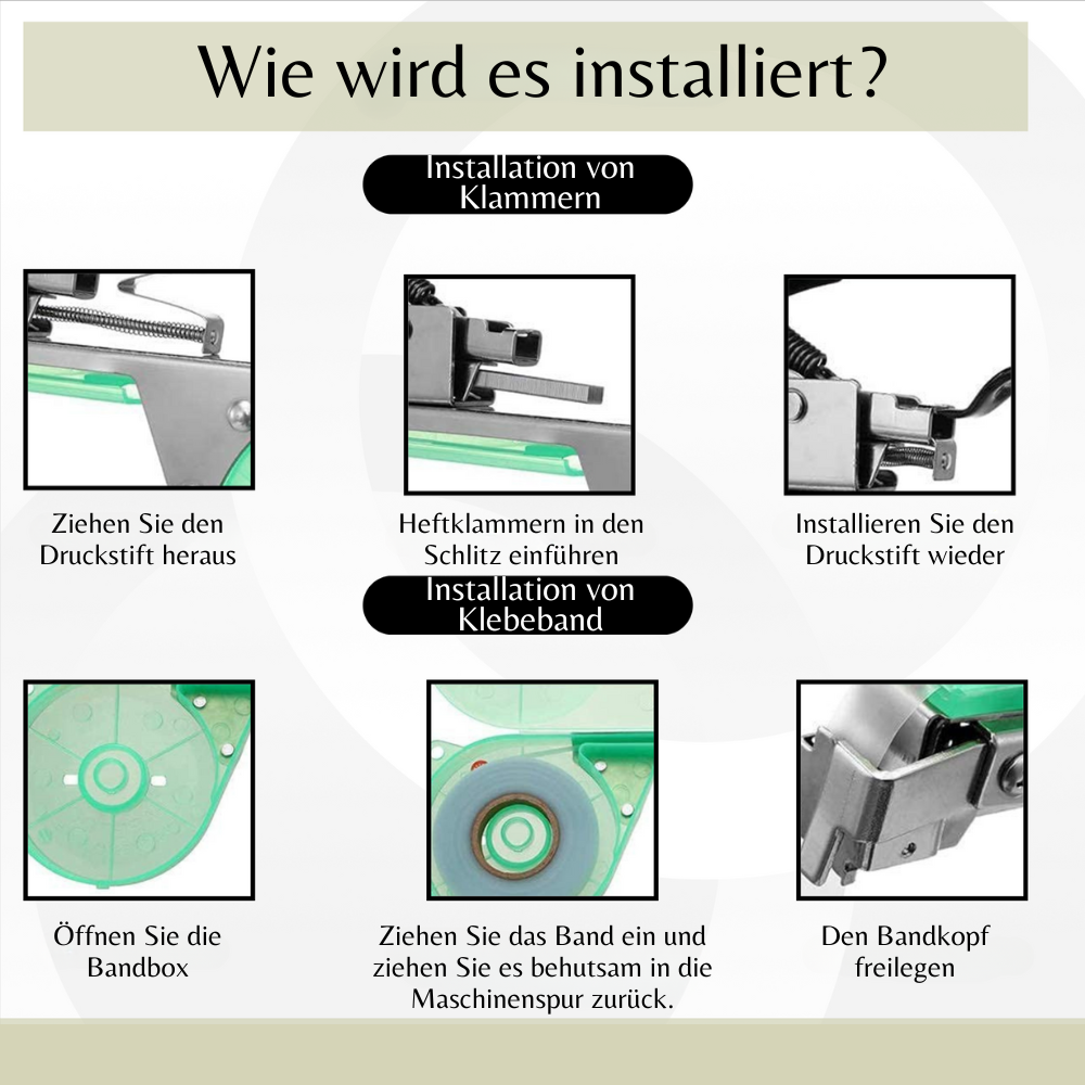 PlantTie™ | Bindmiddel voor planten - Inclusief 10 rollen tape