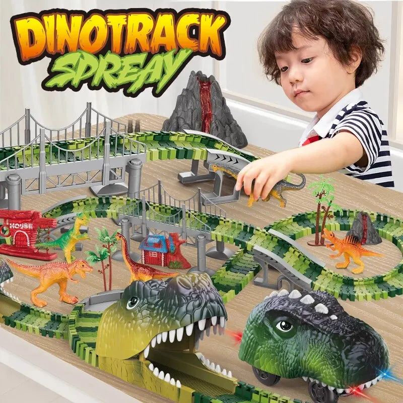 50% Korting | DinoTrack™ - Flexibel railspoor speelgoedset