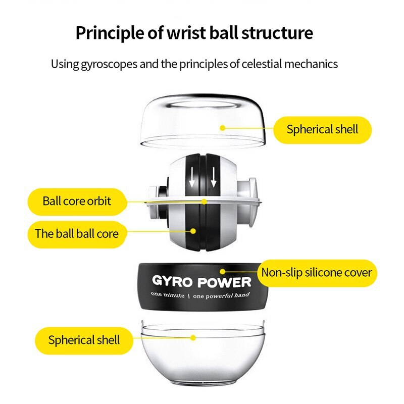 50% KORTING | Gyroball™ - Verbeterd je kracht en concentratie