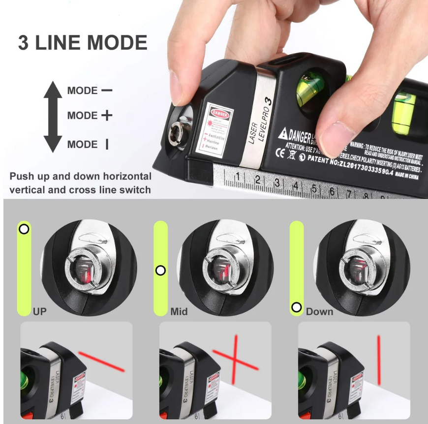 50% KORTING | LevelEase™ - Nauwkeurige lasermeting