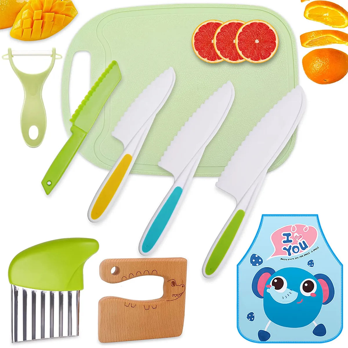 50% KORTING | LittleChefs™ Messen Set: Waar Veiligheid En Plezier Samenkomen