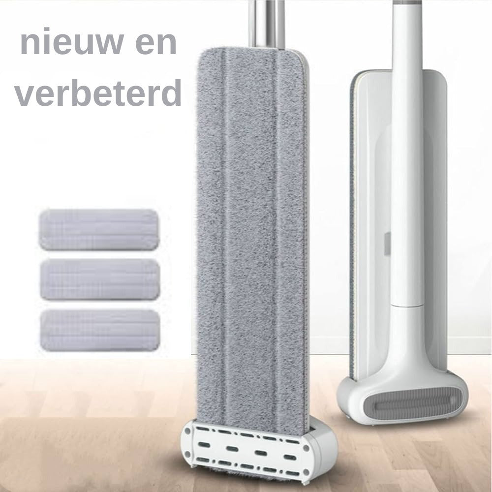 50% korting | Brila™ - Magische knijpzwabber met 5 herbruikbare microvezel pads