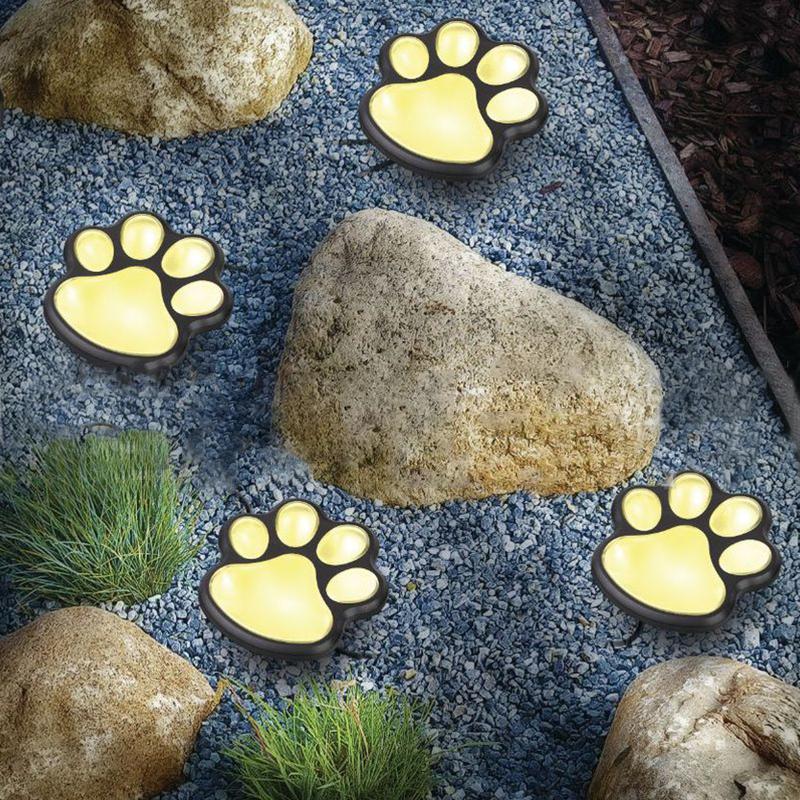 50% Korting | Webora™ - Paw Print Lights op zonne-energie