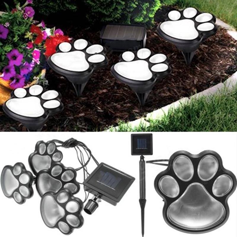 50% Korting | Webora™ - Paw Print Lights op zonne-energie