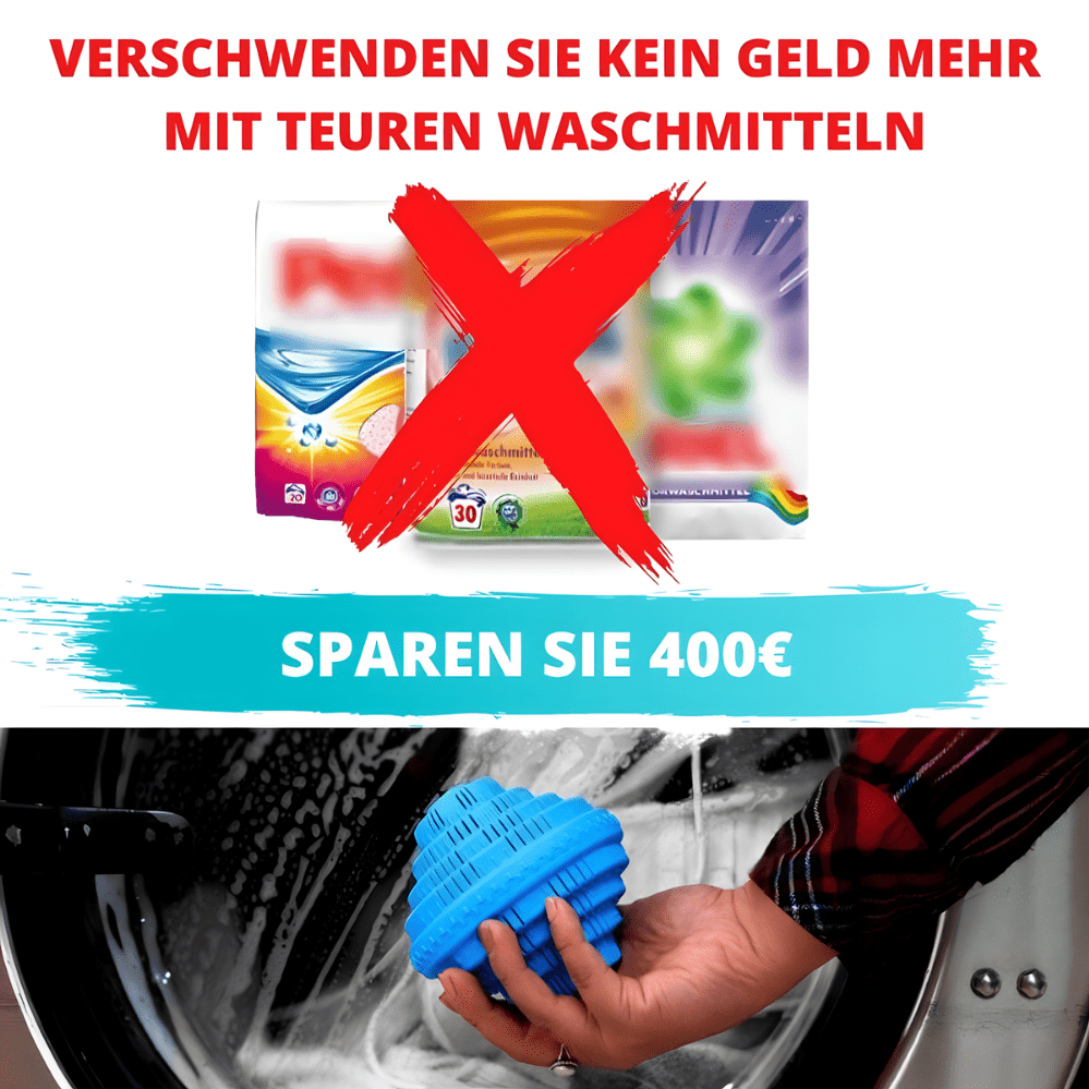 50% KORTING | WashZilla™ - Biologische keramische wasbal